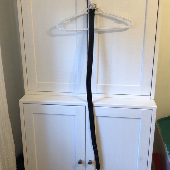 Genuine Italian leather black belt - Picture 2 of 4